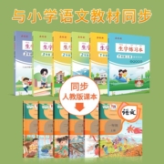 语文生字练习本人教部编版课本同步 邹慕白字帖课本教材小学生儿童控笔训练硬钢笔正楷体 一二三四五六年级上下册