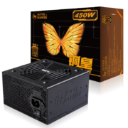 PLUS会员：SUPER FLOWER 振华 铜皇450W 铜牌（85%）非模组ATX电源 450W