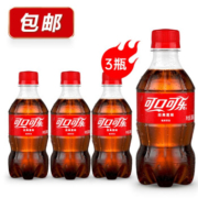 可口可乐（Coca-Cola） 碳酸饮料汽水300ml*3瓶*2件