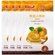 舒可曼 面粉 低筋小麦粉 烘焙原料 黄油蛋糕粉 曲奇饼干 500g*4包