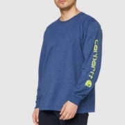 L码，Carhartt 男士工装长袖T恤 EK231
