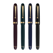 百乐（PILOT）CUSTOM 74经典贵客钢笔 14K金墨水笔 经典FKK-1000R含上墨器 【深蓝色】 F尖/约0.5-0.6mm