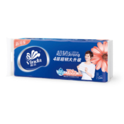 Vinda 维达 卷纸78克*20卷超韧4层无芯卷纸卫生厕纸手纸家用实惠装提装