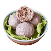 潮汕牛肉牛筋丸特产正宗手打工潮州肉丸潮汕火锅烧烤食材2斤