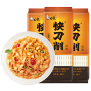 白象快刀削面挂面面条 400g*3包