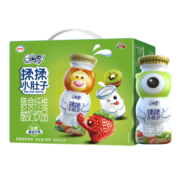 QQ星伊利揉揉小肚子乳酸菌180ml*16盒/箱草莓猕猴桃味酸奶 礼盒装
