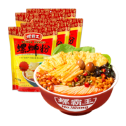 螺霸王 原味螺蛳粉 广西柳州螺狮粉 煮食袋装方便米粉 330g*5袋装(煮食)