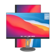 AOC显示器4K电脑屏幕27英寸2K设计修图U27N3C台式外接苹果mac竖屏
