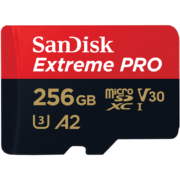 31日20点：闪迪 SanDisk 256GB TF MicroSD 存储卡 U3 C10 V30 A2 4K 至尊超极速