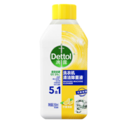 滴露（Dettol）洗衣机清洗剂250mL柠檬清新滚筒洗衣机清洁除菌除水垢清洗去异味