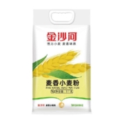 金沙河麦香小麦粉5kg*1袋油条馒头包子饺子中筋面粉白面面食烙饼