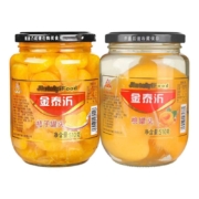 金泰沂 黄桃罐头510g * 1 + 椰果罐头 510g *1