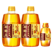 胡姬花 古法小榨花生油 小瓶食用油宿舍炒菜 花生油 400mlx2+158ml 共958ml