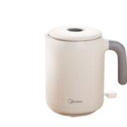 美的（Midea）电热水壶 家用小型迷你便携电水壶旅行静音小容量便携式烧水壶 MK-SH06X6-102