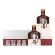 舍得酒52度品味舍得白酒礼盒送礼 浓香型纯粮食白酒  600ml*2瓶