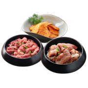 汉拿山 家庭烧烤套餐1.2kg 牛肉猪梅肉烤板筋肥牛鸡腿肉  韩式烧烤食材 藤椒牛肉+猪梅肉+鸡腿肉