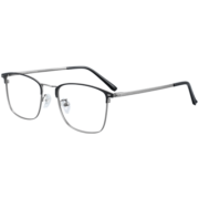 依视路（ESSILOR） 休闲商务素颜百搭成品光学眼镜框男网上配眼镜架女YSL 92038渐黑 1.60钻晶A4（建议600度以内）