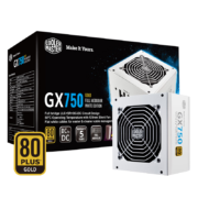 618预售：COOLER MASTER 酷冷至尊 额定750W GX750白色金牌全模电源