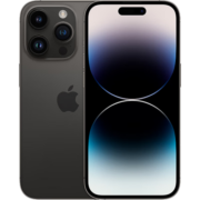 Apple iPhone 14 Pro Max (A2896) 128GB 深空黑色 支持移动联通电信5G 双卡双待手机 1号会员店