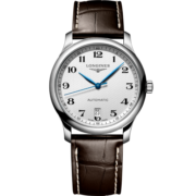 浪琴(Longines)瑞士手表 名匠系列 机械皮带男表 对表 L26284783