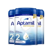 Aptamil 爱他美 白金版 婴幼儿配方奶粉 2段 三罐装 800g/罐
