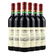 京东百亿补贴: 长城（GreatWall）葡萄酒 750mL*6瓶 精选级解百纳干红