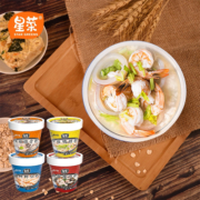 星菜冻干粥早餐免煮即食粥冲泡夜宵方便营养代餐速食粥懒人上班族