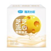 君乐宝 涨芝士啦 芝芝流心风味酸奶90g*4杯*24件（买2赠1）