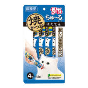 伊纳宝猫咪零食猫湿粮猫条INABA海洋鱼烤啾噜流质猫零食12g*4条CIAO肉泥 蟹肉味10包