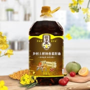 88VIP：菜籽王 乡村土榨菜籽油 5L