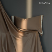 SIDANDA诗丹娜200支高奢全棉四件套床单式五星级酒店纯棉【预售】 流沙金 适用2m床，搭配248*248cm被芯