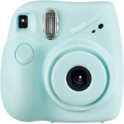 富士instax立拍立得 一次成像相机 mini7+（mini7c/s升级款）蓝