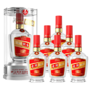 京东百亿补贴: 五粮液股 金珀经典 浓香型白酒 52度500ml*6瓶