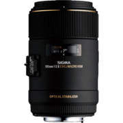 适马（SIGMA）105mm F2.8 EX DG OS HSM MACRO 全画幅 大光圈微距镜头 昆虫花草人像（尼康单反卡口）