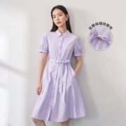 7日10点：INMAN 茵曼 女士连衣裙 18225627HM181