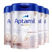 Aptamil 爱他美 德爱白金较大 婴儿配方奶粉 2段 800g*4罐