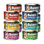 金赏猫罐头170g大罐装 猫咪零食成猫通用金枪鱼营养猫罐头多口味 混合口味12罐（随机2口味）