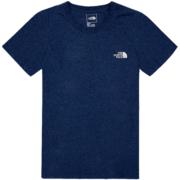 北面（The North Face）短袖T恤男经典款 休闲舒适透气夏季户外半袖 AVM/蓝色 XL/180