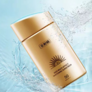 安耐晒 防晒霜 SPF50国版 美白防晒小金瓶 60ml赠水感喷雾150ml
