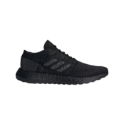 adidas阿迪达斯官方PureBOOST GO男女情侣款运动休闲实用舒适跑步鞋 黑色/深灰 42(260mm)