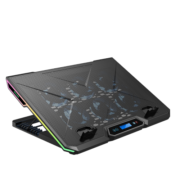 联想（Lenovo）异能者笔记本散热器电竞游戏电脑散热支架RGB灯效液晶显示屏拯救者Y9000P/R9000P机械革命蛟龙
