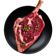 艾克拜尔 原切牛肉战斧牛排套餐 新鲜厚切牛肉零添加牛排儿童牛扒牛肉生鲜 乳牛腿2kg