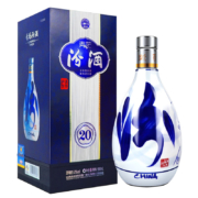 京东百亿补贴：汾酒53度 青花20 清香型白酒 500ml 单瓶装