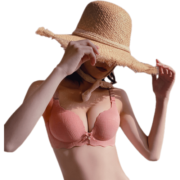 BANILACOO 小胸聚拢内衣女士无痕收副乳调整型无钢圈加厚文胸罩套装D1110 豆沙单件 70/32A