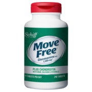 Move Free益节 氨糖软骨素高钙片 成人中老年人补钙 美国进口维骨力MSM氨基葡萄糖 护关节 【关节骨骼同补】氨糖高钙片240粒