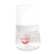 爱得利（IVORY）玻璃奶瓶 宽口径奶瓶 婴儿奶瓶80ml (0-1个月)