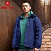Marmot 土拨鼠 男款户外冲锋衣 B40447