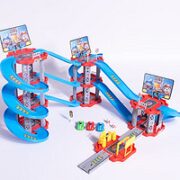 LINENG 砺能玩具 轨道车玩具93件套 三只车