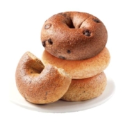 包邮田园主义全麦贝果500g早代餐饱腹健康零食欧包网红bagel面包