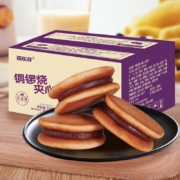 京喜特价：百乐芬 铜锣烧 红豆味  500g 约28个*2件